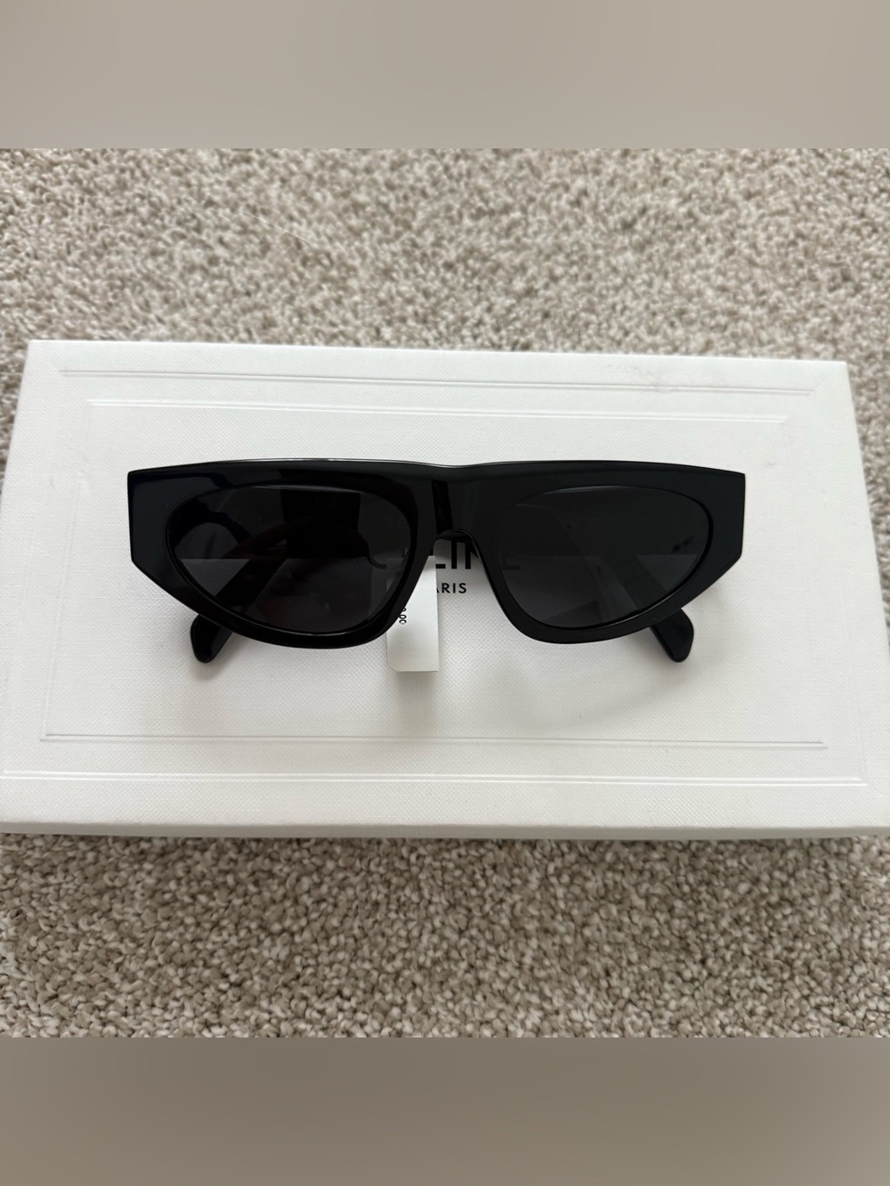 Celine Black Cat-Eye Sunglasses for Women